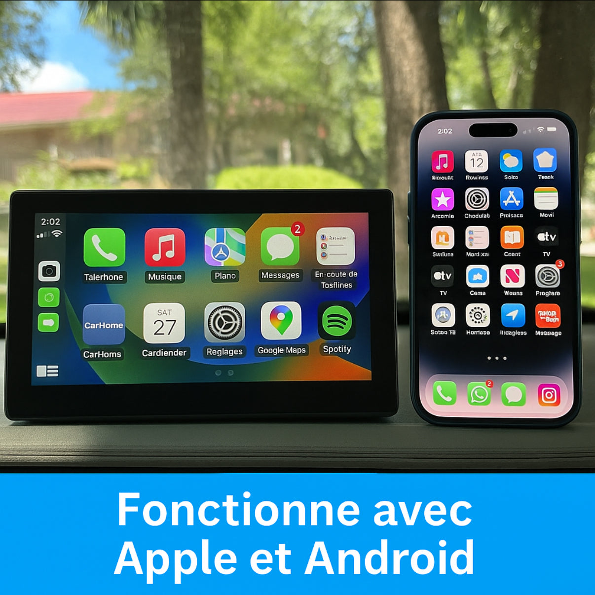 Carplay Pro™ - Écran Connecté 7"
