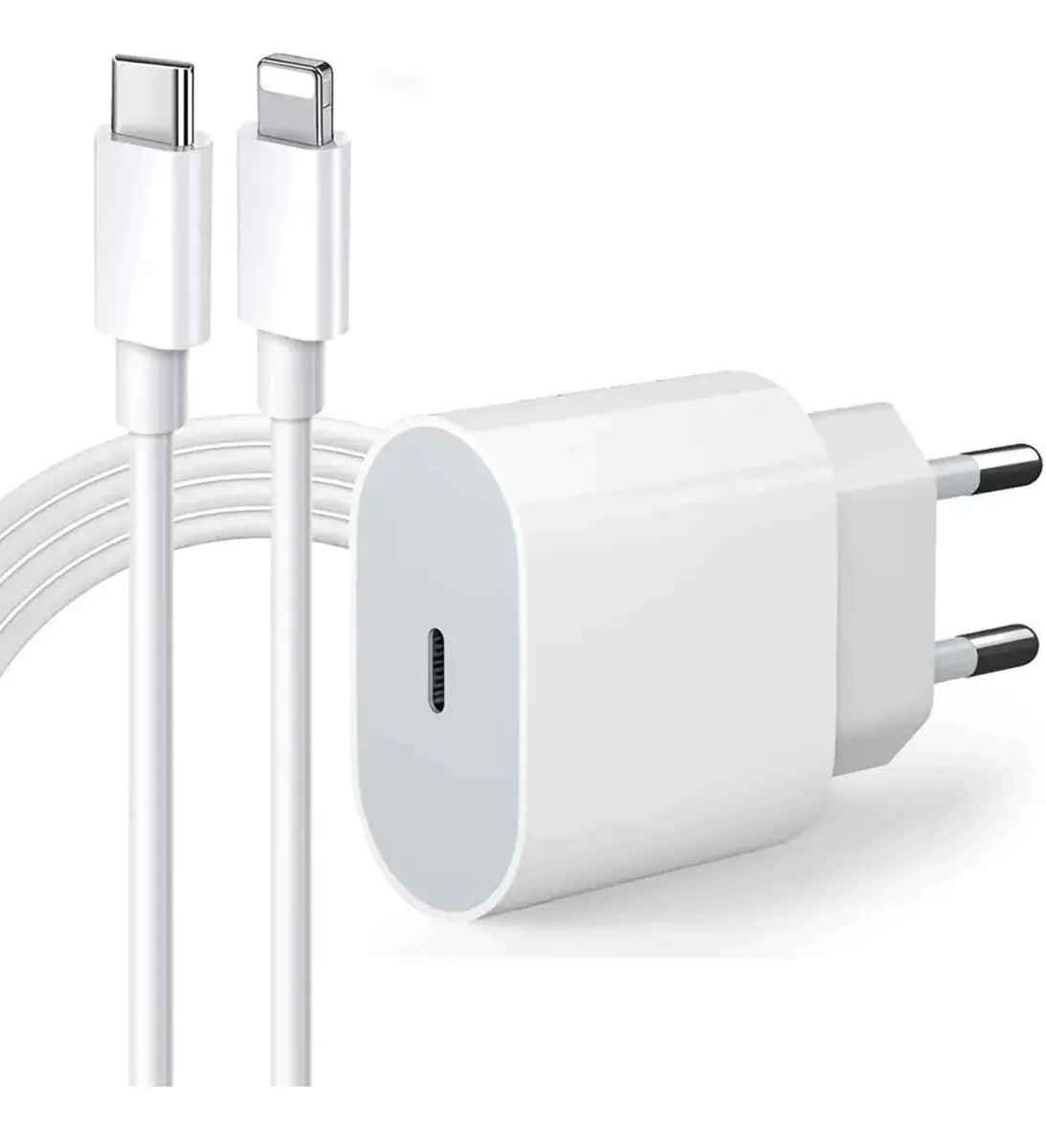 Pack 2-en-1 Ultra Rapide : Adaptateur USB-C 20W + Câble pour iPhone
