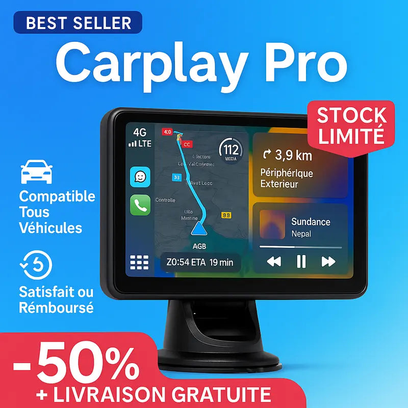 Carplay Pro™ - Écran Connecté 7"